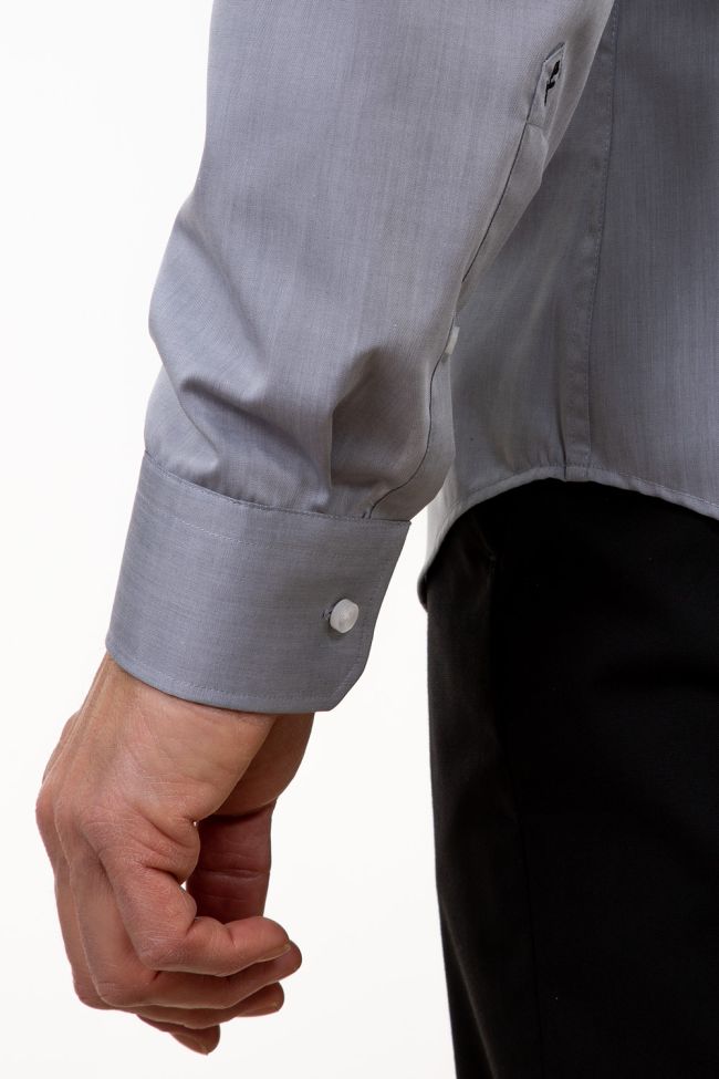 Seidensticker Hemd Herren Seidensticker Regular Bügelfreie Einfarbig 100% Baumwolle Kragen Italienisch Lange Ärmel