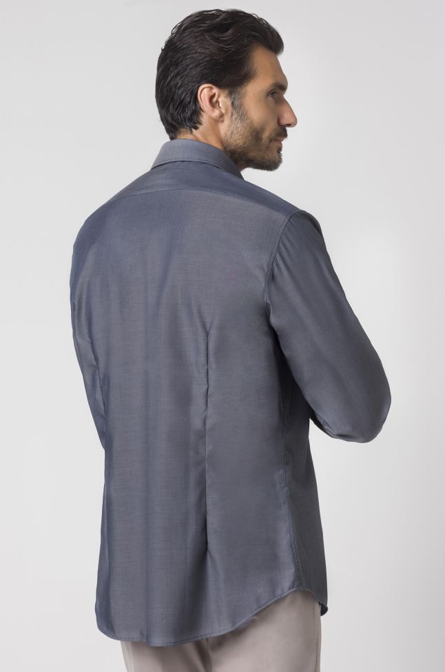 Seidensticker Hemd Herren Seidensticker Regular Bügelfreie Einfarbig 100% Baumwolle Kragen Italienisch Lange Ärmel