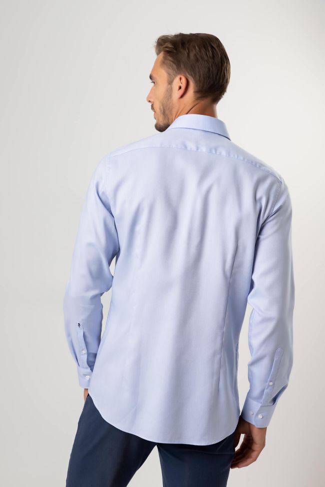 Seidensticker Hemd Herren Seidensticker Regular Bügelfreie Einfarbig 100% Baumwolle Kragen Italienisch Lange Ärmel