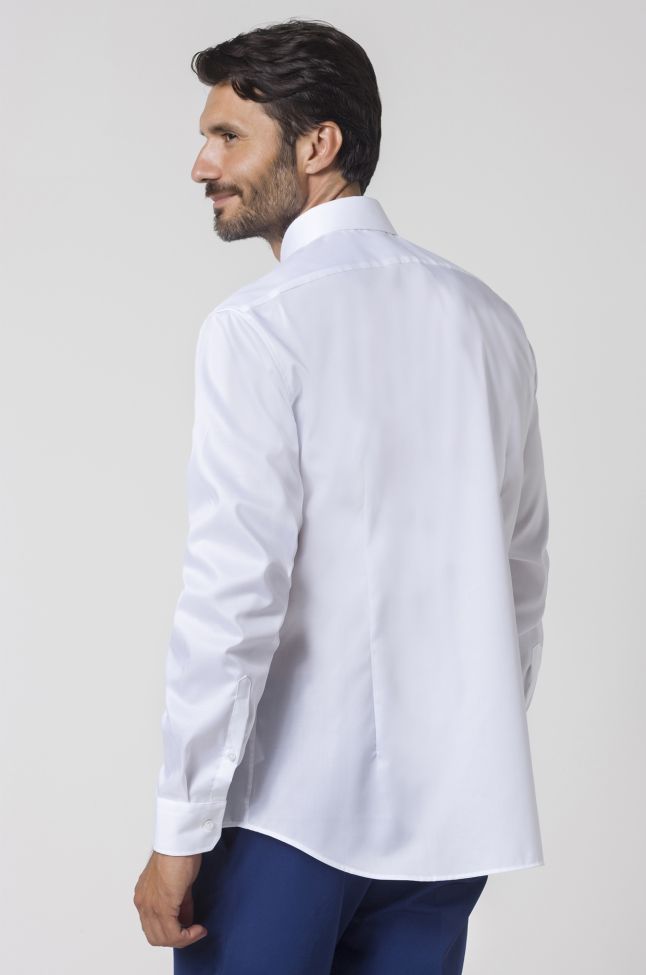 Seidensticker Hemd Herren Seidensticker Regular Bügelfreie Einfarbig 100% Baumwolle Kragen Italienisch Lange Ärmel