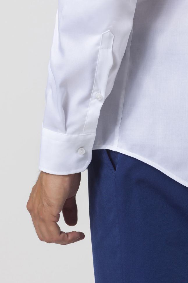 Seidensticker Hemd Herren Seidensticker Regular Bügelfreie Einfarbig 100% Baumwolle Kragen Italienisch Lange Ärmel