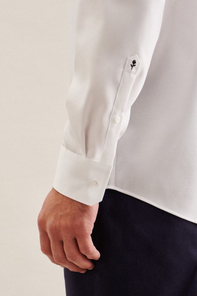 Seidensticker Hemd Herren Seidensticker Regular Bügelfreie Einfarbig Kragen Italienisch Lange Ärmel