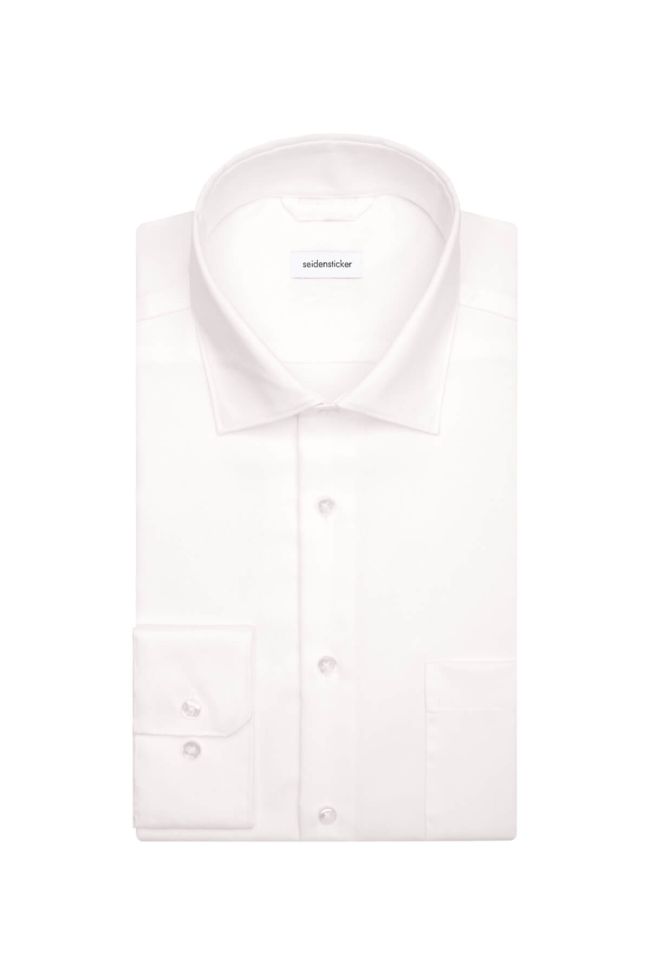 seidensticker Hemd Herren Seidensticker Regular Bügelfreie Einfarbig kragen Italienisch Lange Ärmel