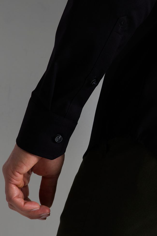 Seidensticker Hemd Herren Seidensticker Regular Bügelfreie Einfarbig 100% Baumwolle Kragen Italienisch Lange Ärmel