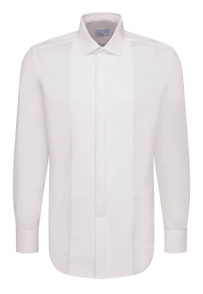 seidensticker Hemd Herren Seidensticker Regular Bügelfreie Einfarbig kragen Italienisch Lange Ärmel