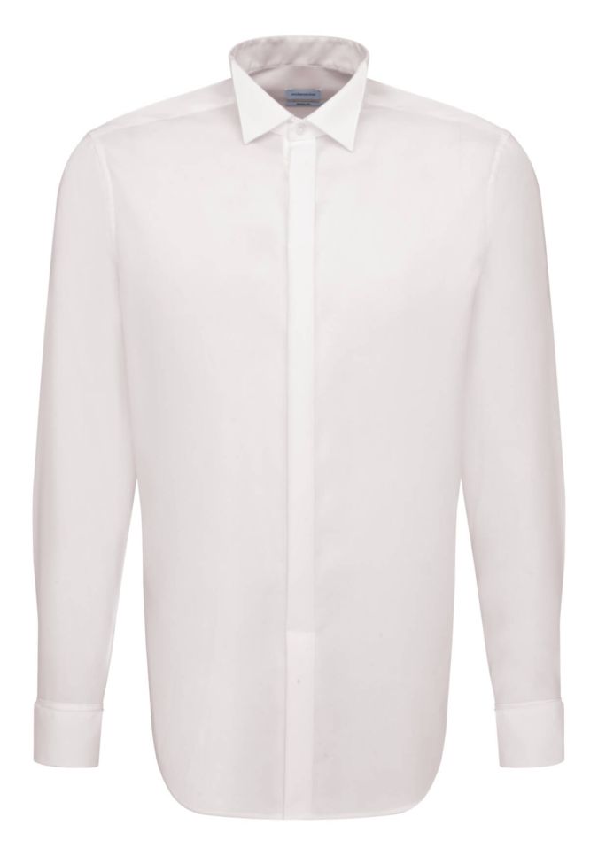 Seidensticker Hemd Herren Seidensticker Regular Bügelfreie Einfarbig Lange Ärmel