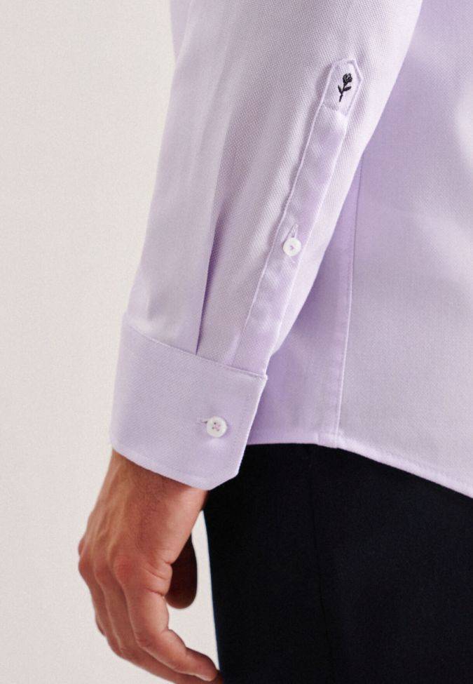 Seidensticker Hemd Herren Seidensticker Regular Bügelfreie Einfarbig Kragen Italienisch Lange Ärmel