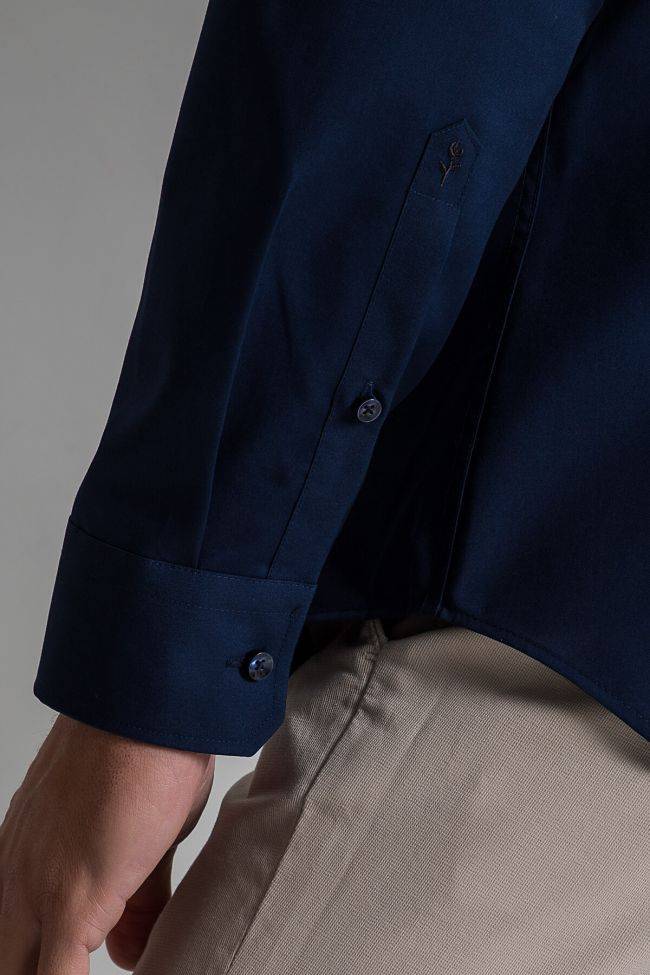 Seidensticker Hemd Herren Seidensticker Regular Bügelfreie Einfarbig 100% Baumwolle Kragen Italienisch Lange Ärmel