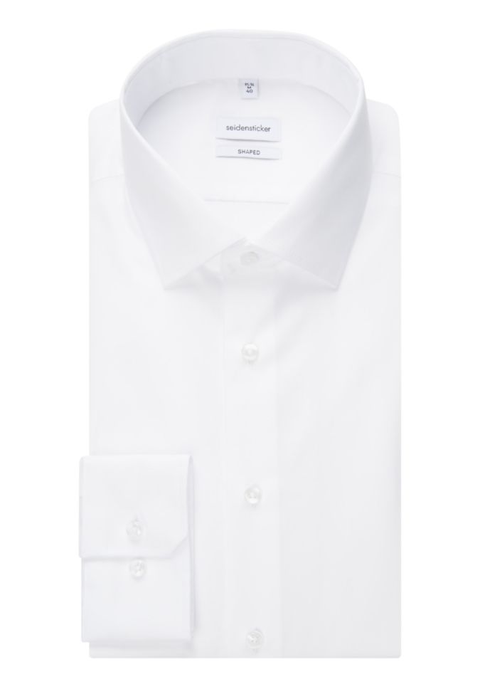 seidensticker Hemd Herren Seidensticker Regular Bügelfreie Einfarbig kragen Italienisch Lange Ärmel