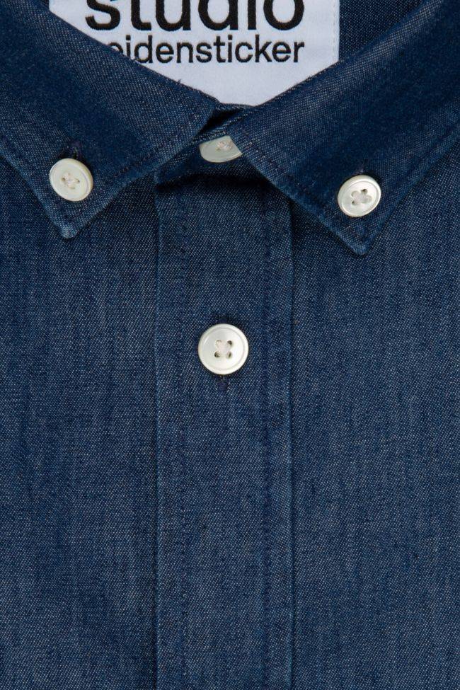 Seidensticker Hemd Herren Seidensticker Regular Bügelfreie Einfarbig Kragen Button-Down Lange Ärmel
