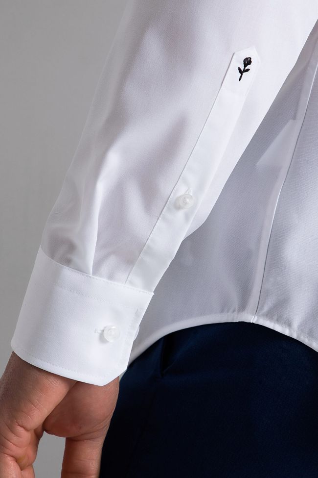 Seidensticker Hemd Herren Seidensticker Regular Bügelfreie Einfarbig 100% Baumwolle Kragen Button-Down Lange Ärmel