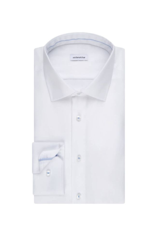 Seidensticker Hemd Herren Seidensticker Regular Bügelfreie Einfarbig Kragen Italienisch Lange Ärmel