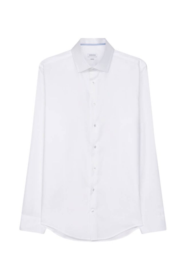 seidensticker Hemd Herren Seidensticker Regular Bügelfreie Einfarbig kragen Italienisch Lange Ärmel