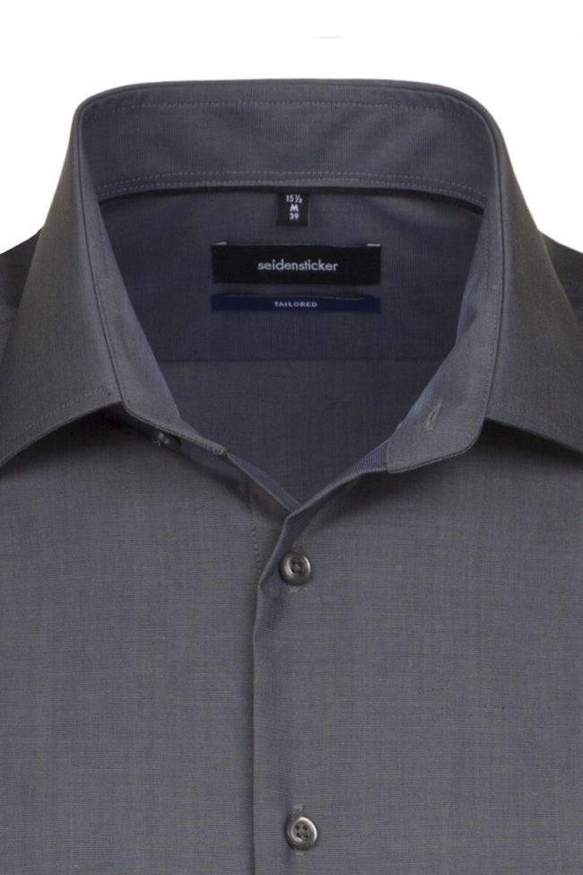Seidensticker Hemd Herren Seidensticker Regular Bügelfreie Einfarbig Kragen Italienisch Kurze Ärmel