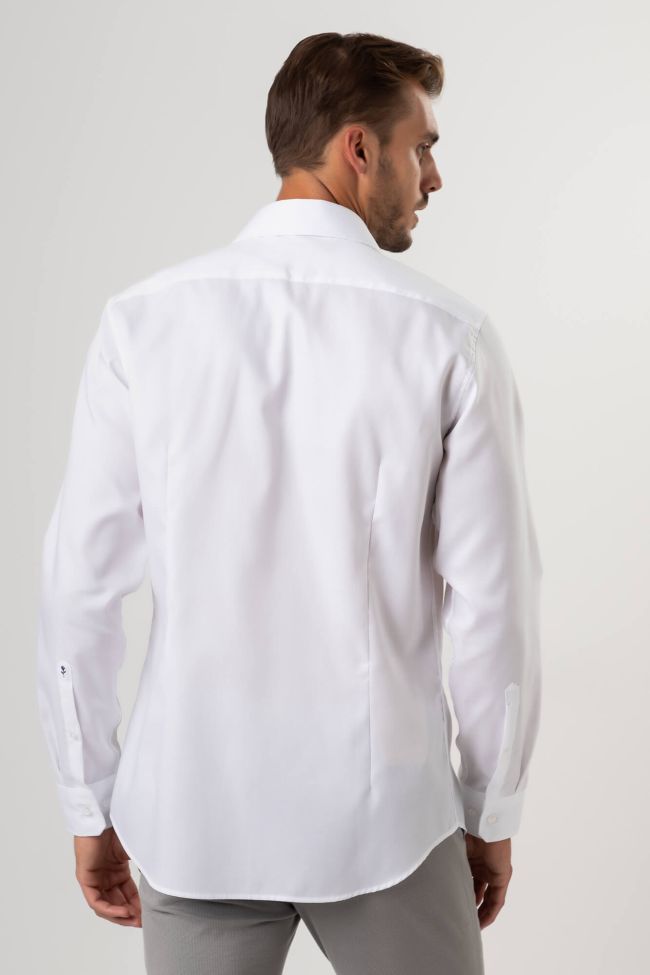 Seidensticker Hemd Herren Seidensticker Regular Bügelfreie Einfarbig 100% Baumwolle Kragen Französisch Lange Ärmel