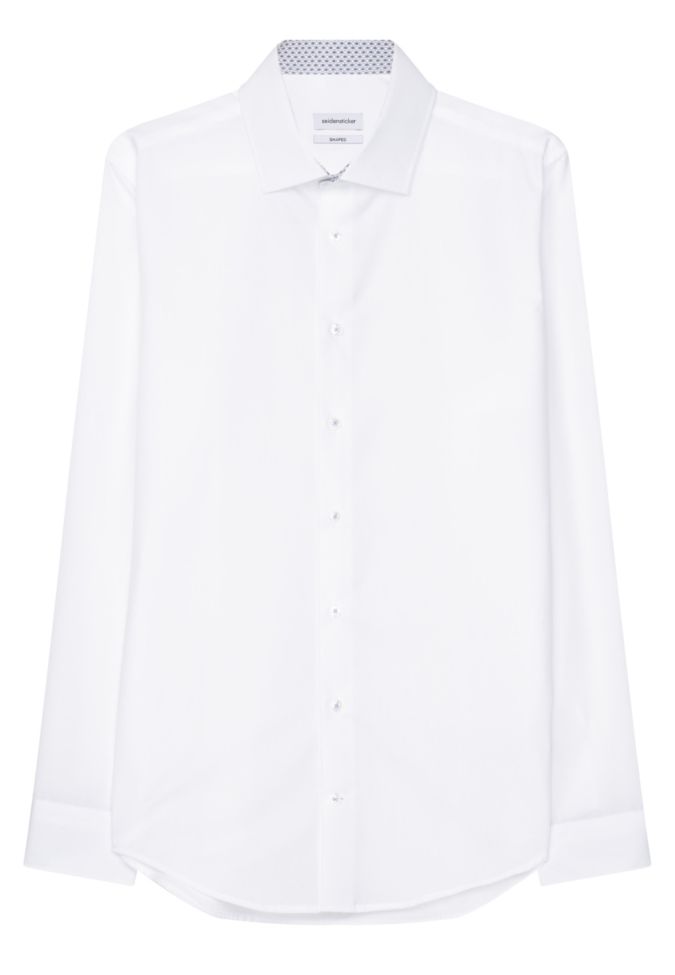 Seidensticker Hemd Herren Seidensticker Regular Bügelfreie Einfarbig Kragen Italienisch Lange Ärmel