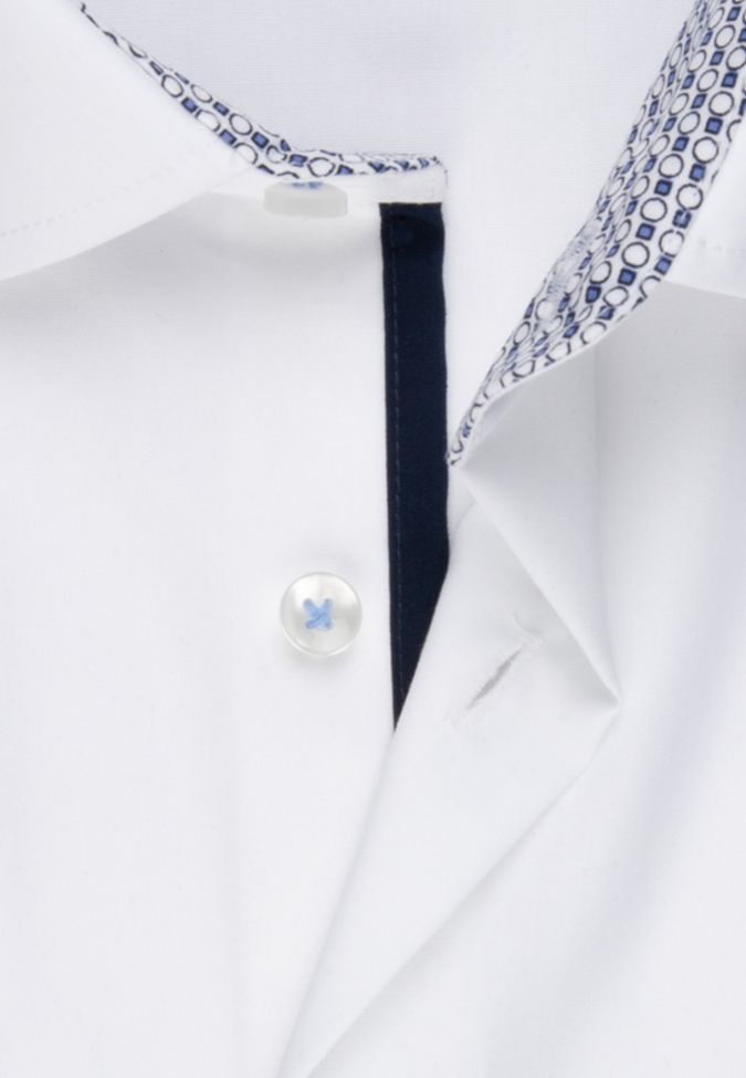 Seidensticker Hemd Herren Seidensticker Regular Bügelfreie Einfarbig Kragen Italienisch Lange Ärmel