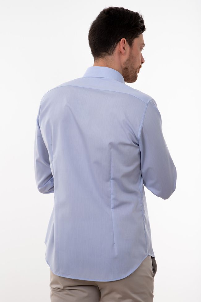 Seidensticker Hemd Herren Seidensticker Regular Bügelfreie Einfarbig 100% Baumwolle Kragen Italienisch Lange Ärmel