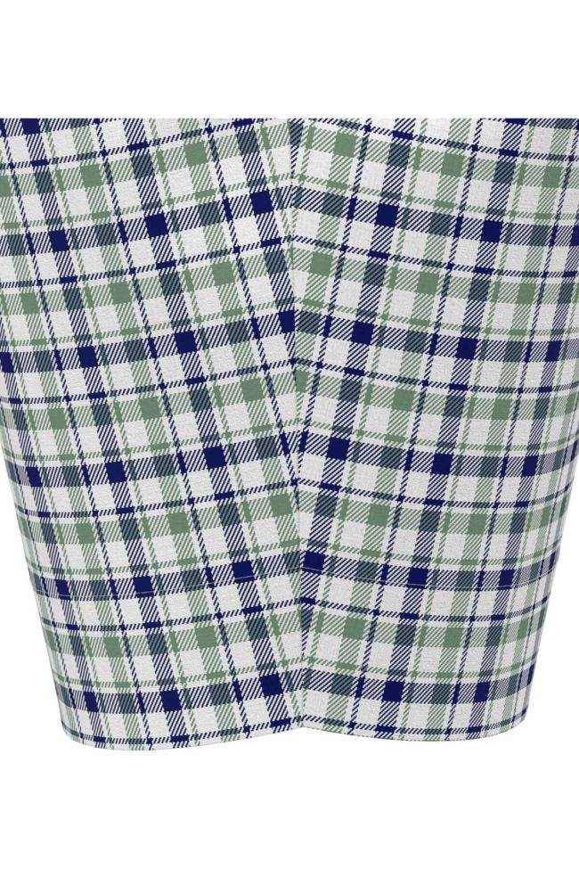 Seidensticker Hemd Herren Seidensticker Regular Bügelfreie Karo Kragen Button-Down Kurze Ärmel