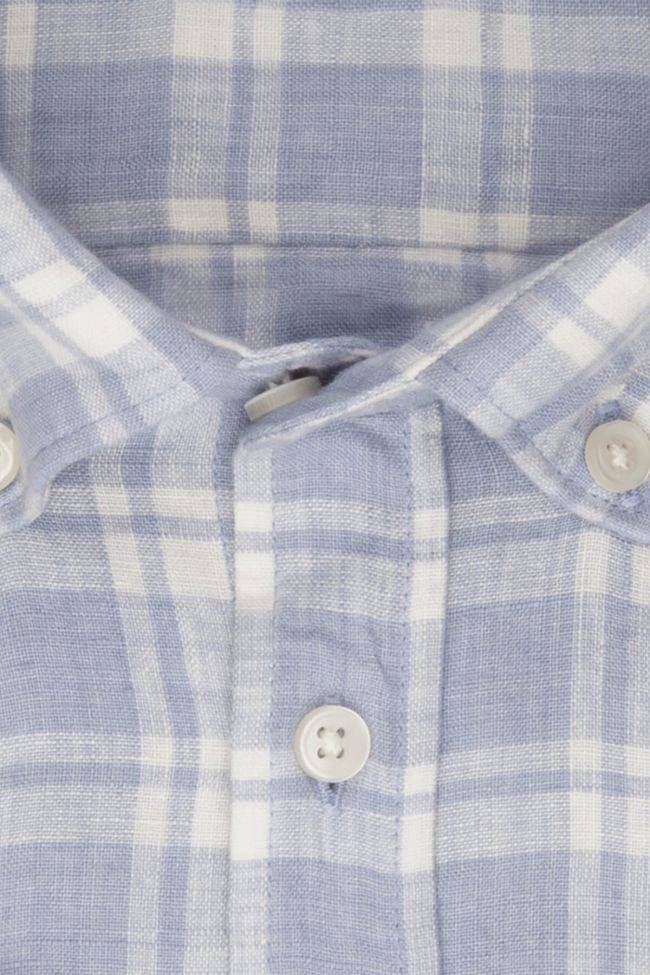 Seidensticker Hemd Herren Seidensticker Regular Bügelfreie Karo Kragen Button-Down Lange Ärmel