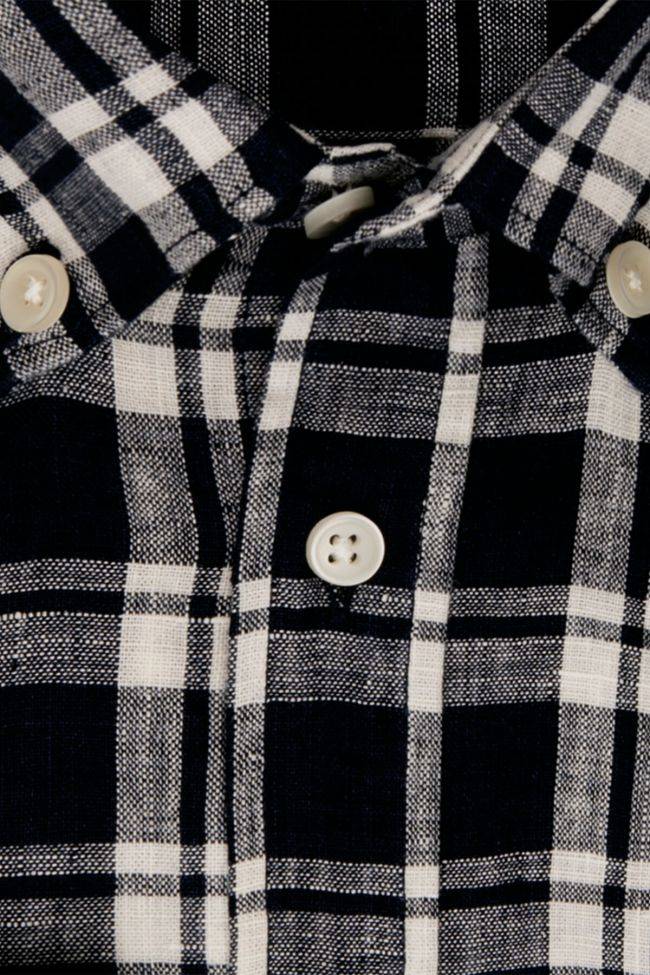 Seidensticker Hemd Herren Seidensticker Regular Bügelfreie Karo Kragen Button-Down Lange Ärmel