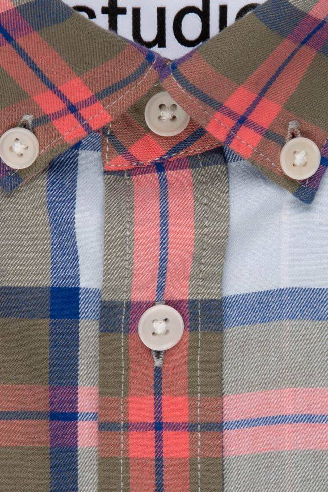 Seidensticker Hemd Herren Seidensticker Regular Bügelfreie Karo Kragen Button-Down Lange Ärmel