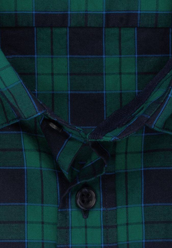 Seidensticker Hemd Herren Seidensticker Regular Bügelfreie Karo Kragen Button-Down Lange Ärmel