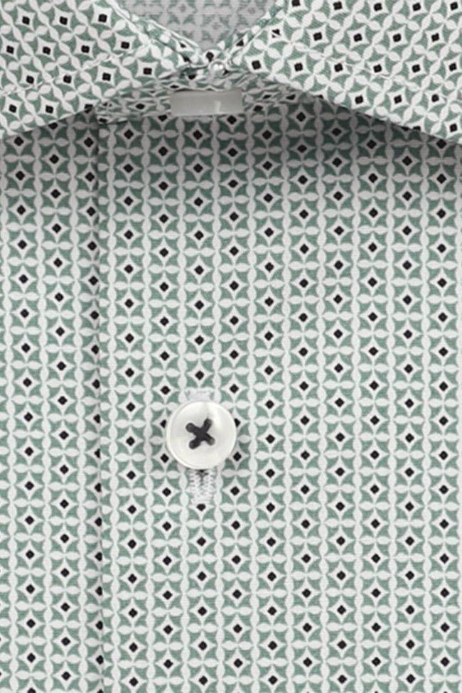 Seidensticker Hemd Herren Seidensticker Regular Bügelfreie Muster Kragen Italienisch Kurze Ärmel