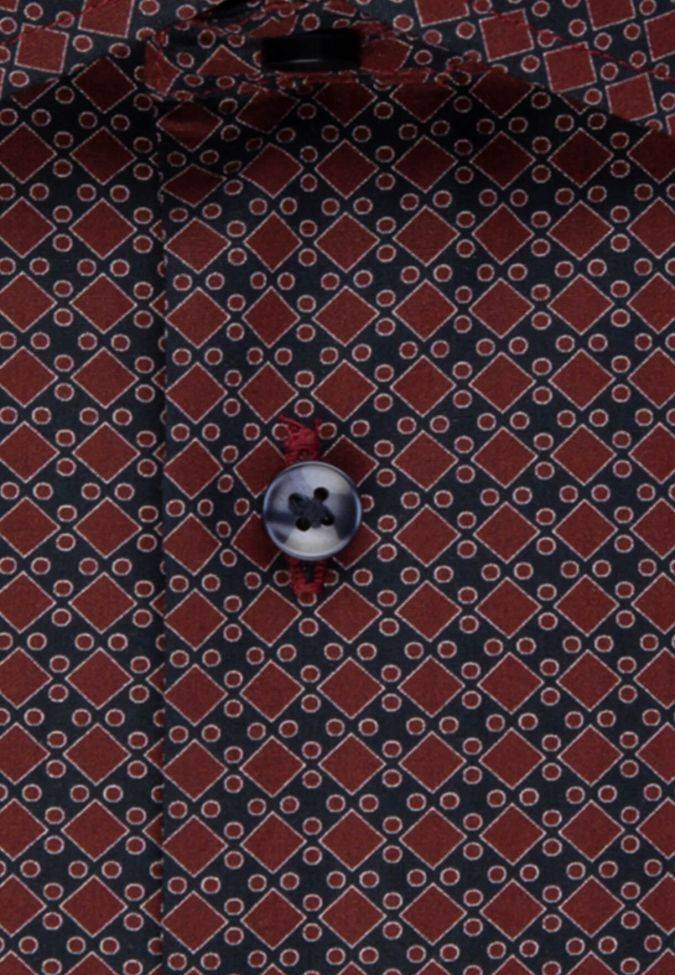 Seidensticker Hemd Herren Seidensticker Regular Bügelfreie Muster Kragen Italienisch Lange Ärmel