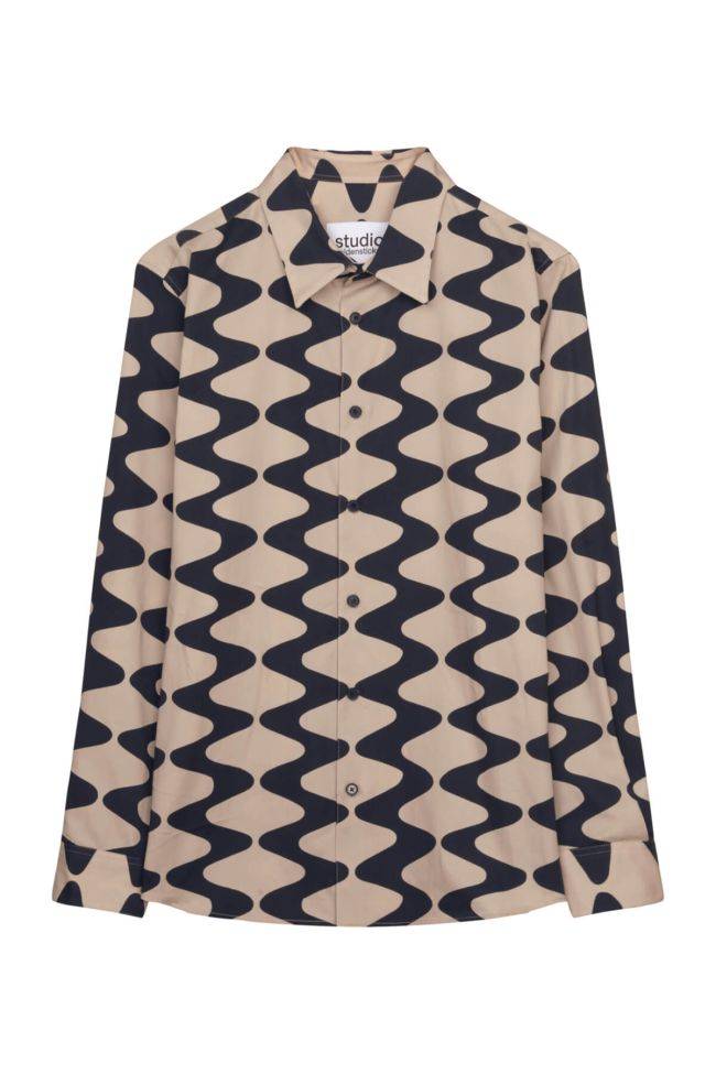 seidensticker Hemd Herren Seidensticker Regular Bügelfreie Muster kragen Italienisch Lange Ärmel