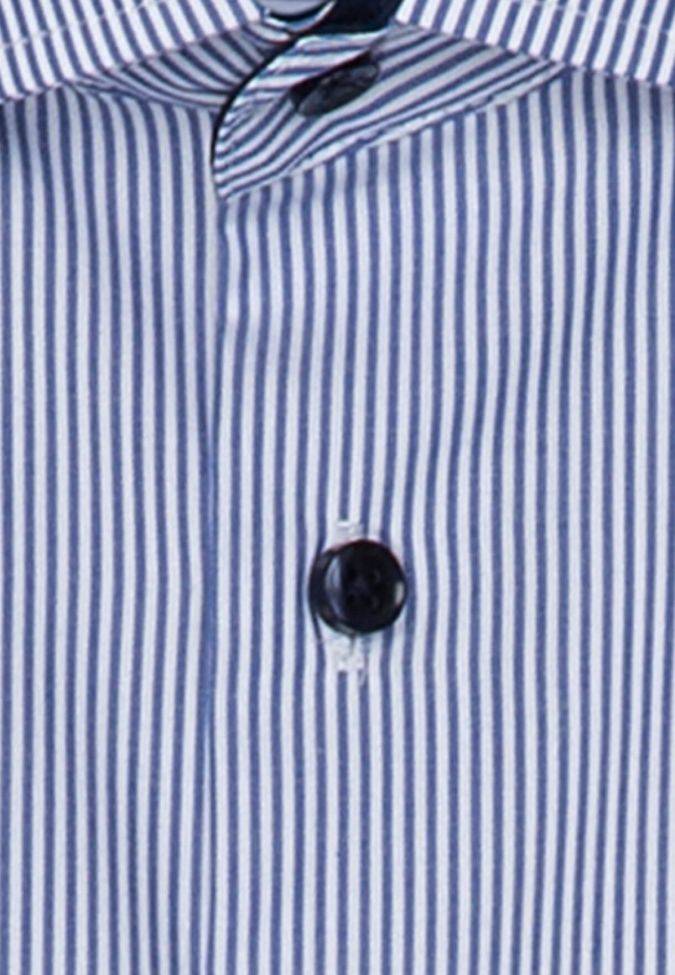 Seidensticker Hemd Herren Seidensticker Regular Bügelfreie Streifen Kragen Italienisch Lange Ärmel