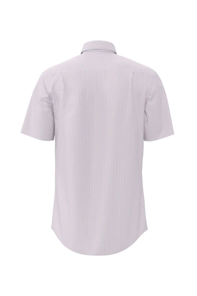 Seidensticker Hemd Herren Seidensticker Regular Bügelfreie Streifen Kragen Italienisch Kurze Ärmel