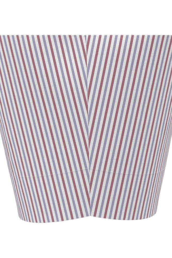 Seidensticker Hemd Herren Seidensticker Regular Bügelfreie Streifen Kragen Italienisch Kurze Ärmel