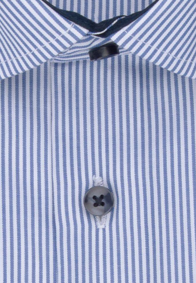 Seidensticker Hemd Herren Seidensticker Regular Bügelfreie Streifen Kragen Italienisch Lange Ärmel