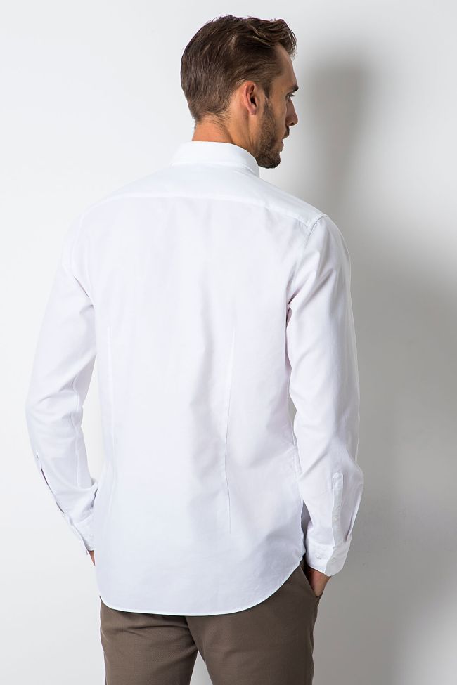 Seidensticker Hemd Herren Seidensticker Regular Einfarbig 100% Baumwolle Kragen Button-Down Lange Ärmel