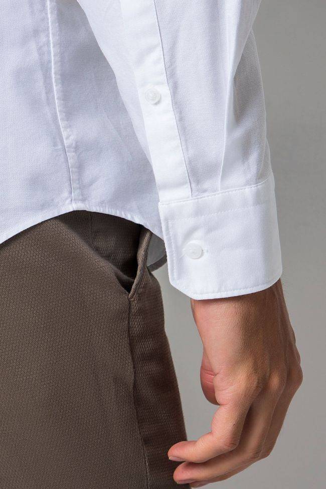 Seidensticker Hemd Herren Seidensticker Regular Einfarbig 100% Baumwolle Kragen Button-Down Lange Ärmel