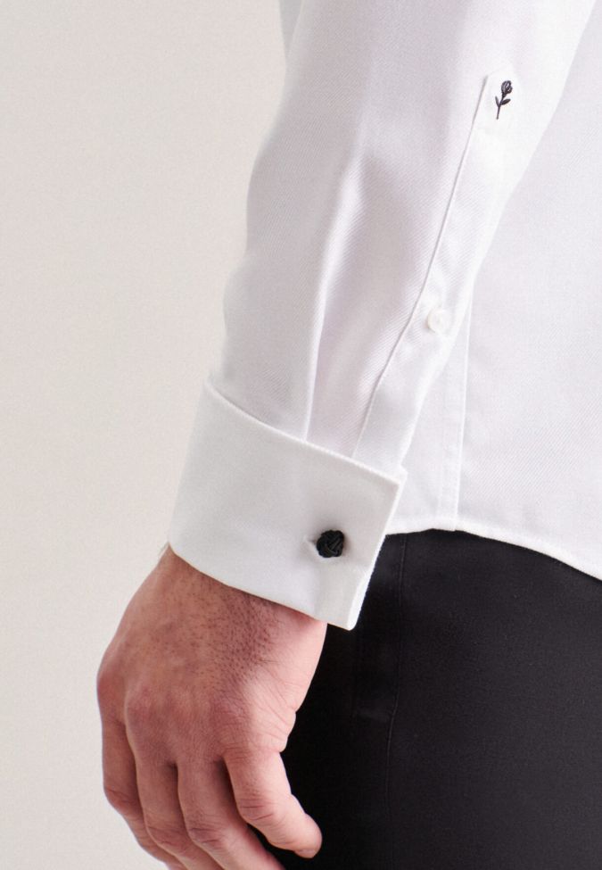 Seidensticker Hemd Herren Seidensticker Regular Einfarbig Kragen Italienisch Lange Ärmel