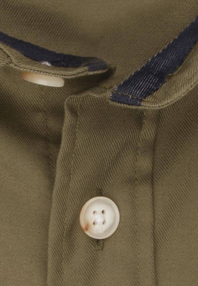 Seidensticker Hemd Herren Seidensticker Regular Einfarbig Kragen Button-Down Lange Ärmel