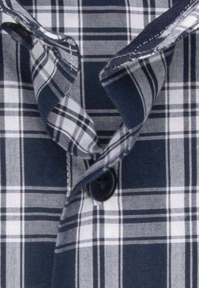 Seidensticker Hemd Herren Seidensticker Regular Karo Kragen Italienisch Lange Ärmel