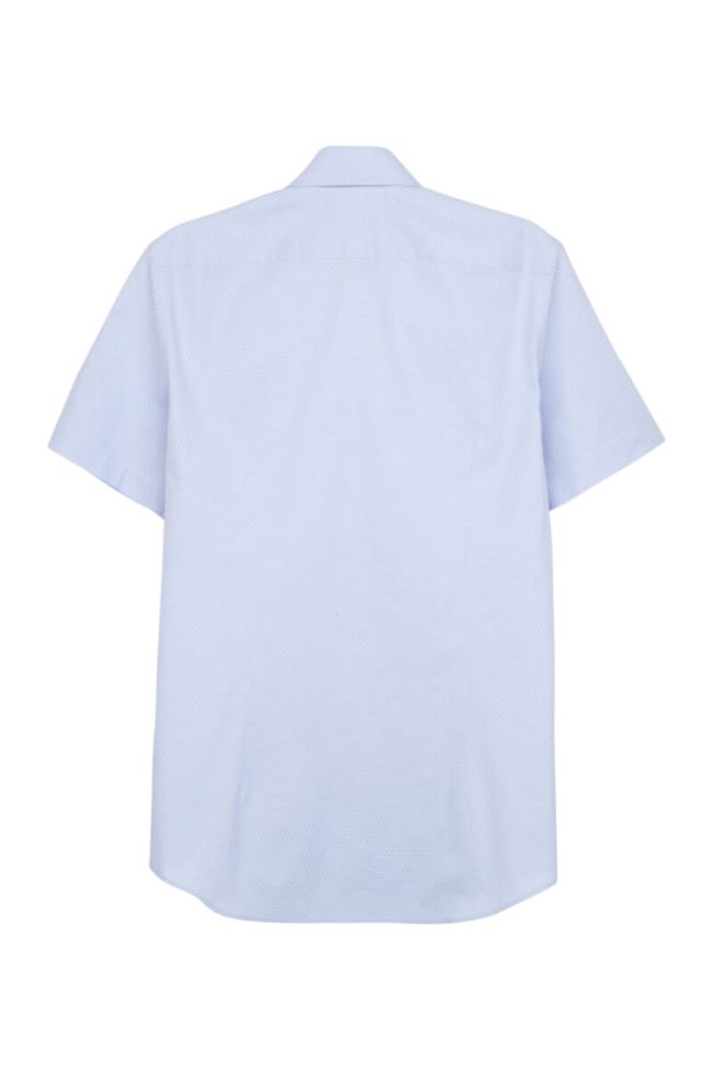 Seidensticker Hemd Herren Seidensticker Regular Muster Kragen Italienisch Kurze Ärmel