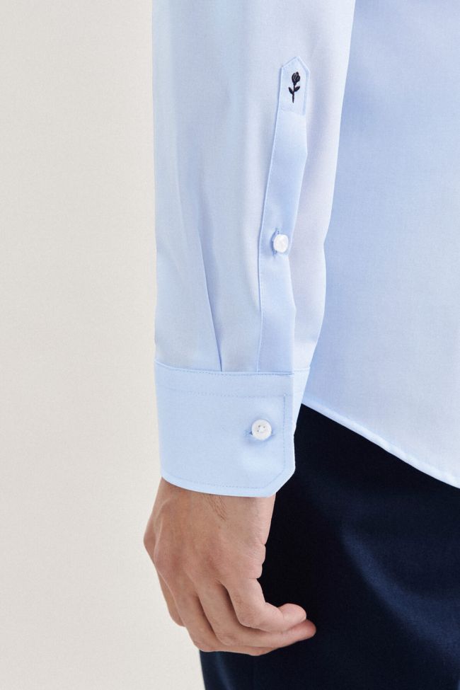 Seidensticker Hemd Herren Seidensticker Slim Bügelfreie Einfarbig Kragen Italienisch Lange Ärmel