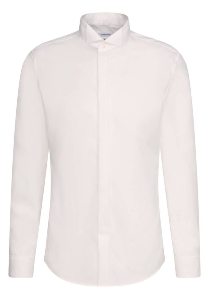 Seidensticker Hemd Herren Seidensticker Slim Bügelfreie Einfarbig Lange Ärmel