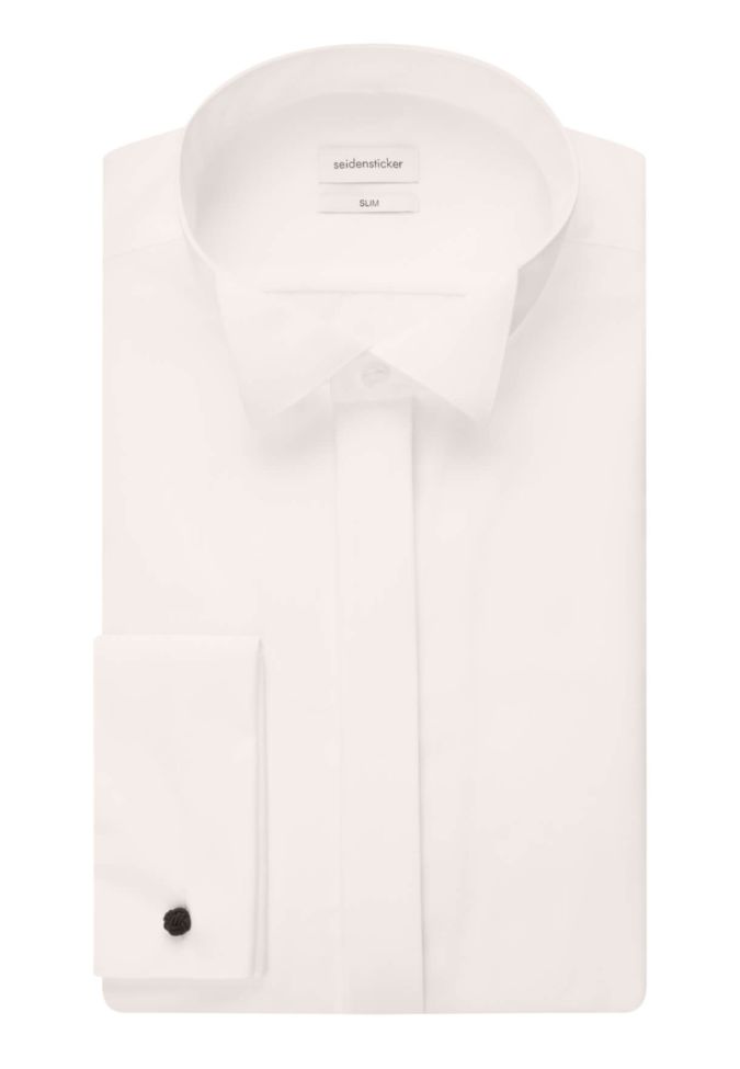 seidensticker Hemd Herren Seidensticker Slim Bügelfreie Einfarbig Lange Ärmel