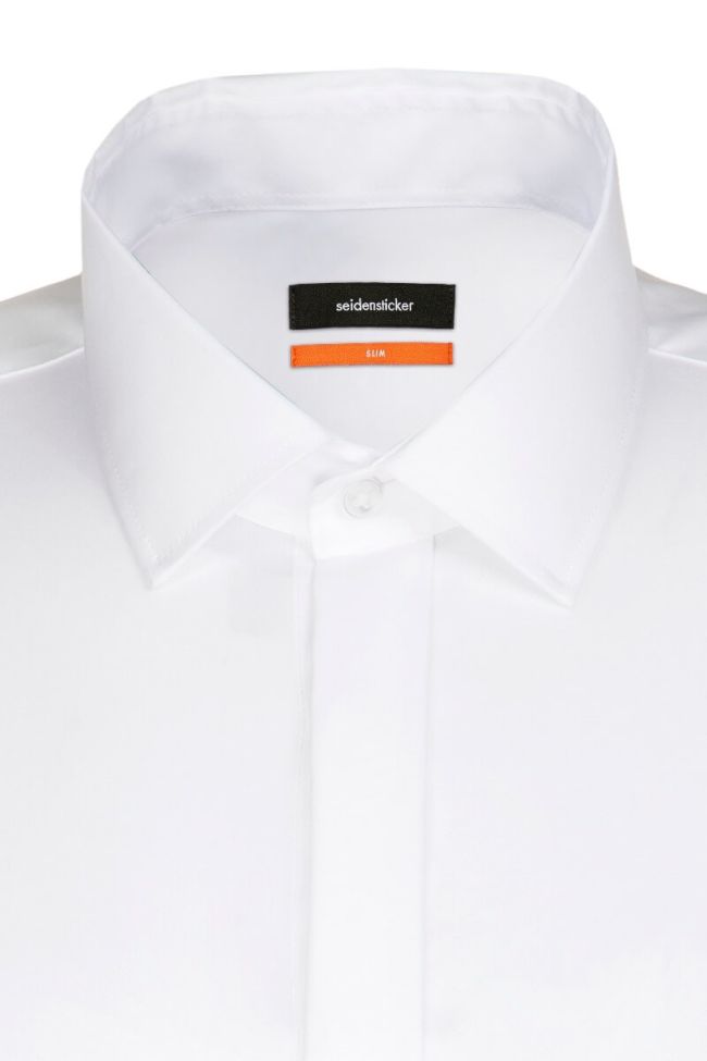 Seidensticker Hemd Herren Seidensticker Slim Bügelfreie Einfarbig Kragen Italienisch Lange Ärmel