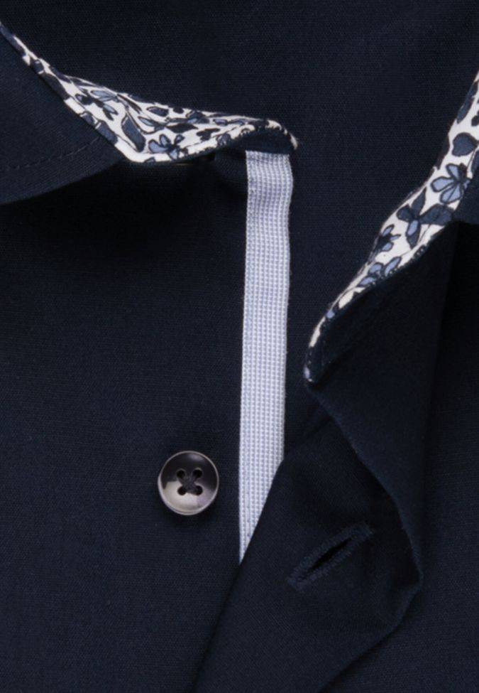 Seidensticker Hemd Herren Seidensticker Slim Bügelfreie Einfarbig Kragen Italienisch Lange Ärmel