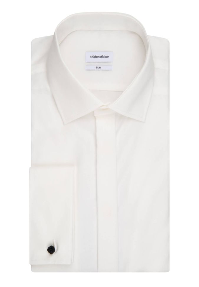 seidensticker Hemd Herren Seidensticker Slim Bügelfreie Einfarbig kragen Italienisch Lange Ärmel