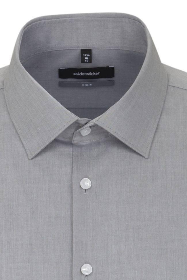 Seidensticker Hemd Herren Seidensticker Slim Bügelfreie Einfarbig Kragen Italienisch Lange Ärmel