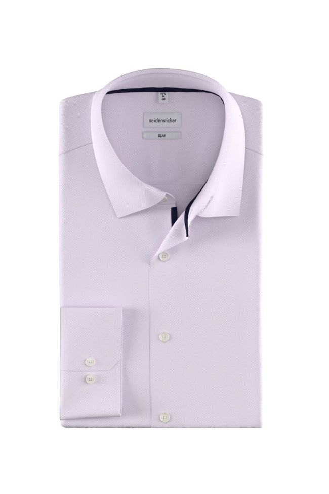 seidensticker Hemd Herren Seidensticker Slim Bügelfreie Einfarbig kragen Italienisch Lange Ärmel