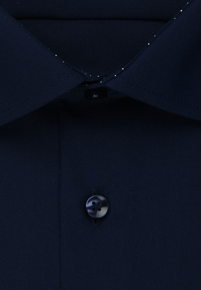 Seidensticker Hemd Herren Seidensticker Slim Bügelfreie Einfarbig Kragen Italienisch Lange Ärmel