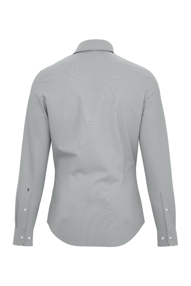 Seidensticker Hemd Herren Seidensticker Slim Bügelfreie Einfarbig Kragen Italienisch Lange Ärmel